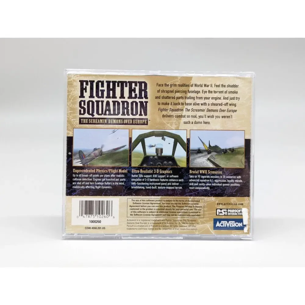 Fighter Squadron: The Screamin' Demons Over Europe PC Video Game 1999